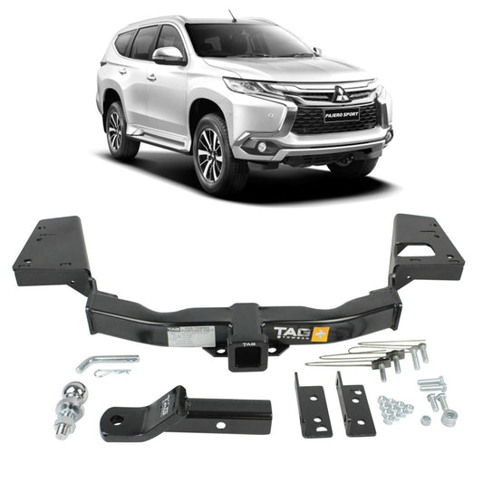TAG - Mitsubishi Pajero Sport QE (2015 - 2019) Heavy Duty Towbar & Direct Fit Wiring Harness