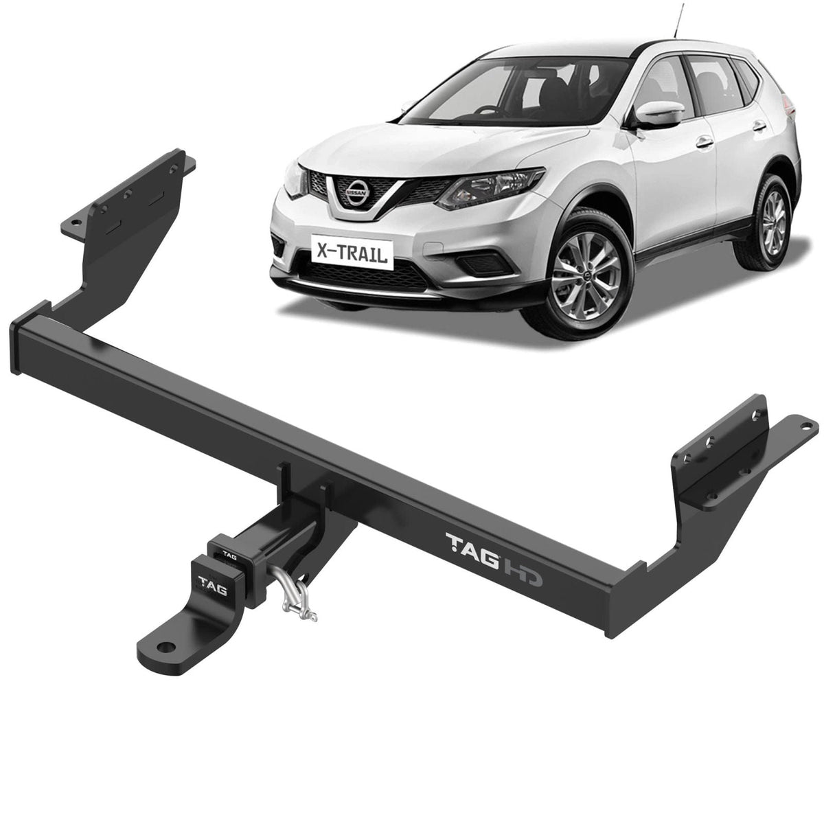 TAG - Nissan X-TRAIL T32 (2013 - 2022) Heavy Duty Towbar & Direct Fit Wiring
