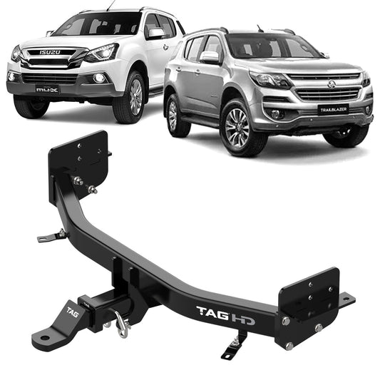 TAG - Isuzu MU-X (2013 - 2021) - Heavy Duty Towbar, Holden Trailblazer (2016 - 2020) - Heavy Duty Towbar, Holden Colorado 7 (2012 - 2016) - Heavy Duty Towbar