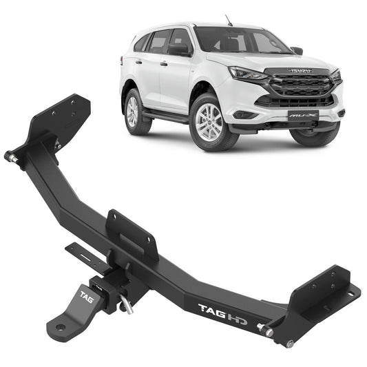 TAG Heavy Duty Towbar & Direct Fit Wiring Kit for Isuzu MU-X 2021-on | 3500kg towing - T7H808-K201