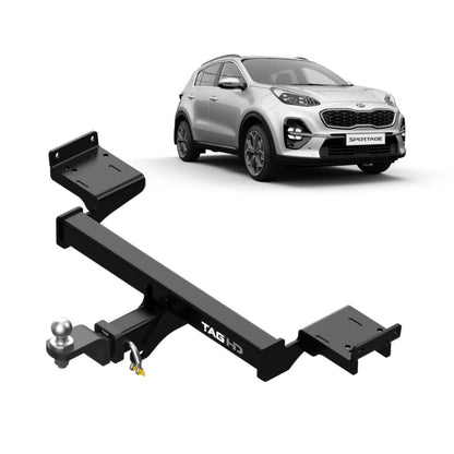 TAG - KIA Sportage QL Series (2015 - 2021) SUV Heavy Duty Towbar & Universal Wiring