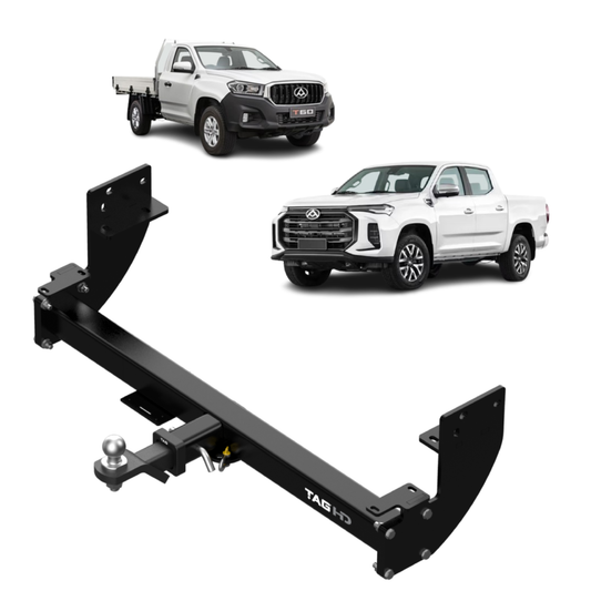 TAG - LDV T60 & T60 Max All Models Including Megatub (2024 - on) Heavy Duty Towbar & Universal Wiring