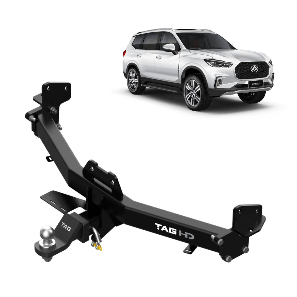 TAG Heavy Duty Towbar for LDV D90 2020-on | 3100kg towing - T7P786