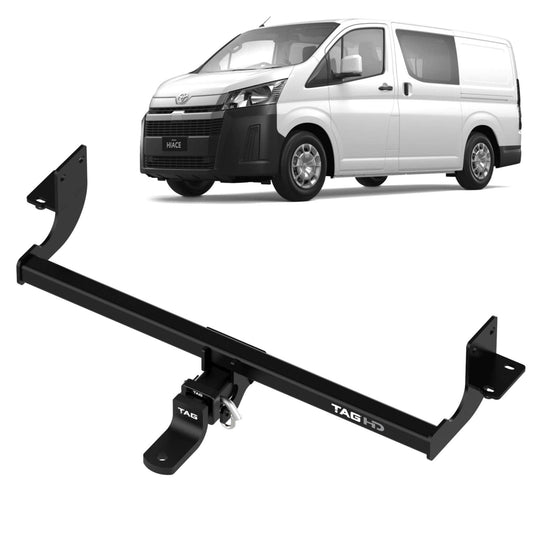 TAG - Toyota Hiace / Commuter Van (2019 - on) Heavy Duty Towbar & Direct Fit Wiring Kit