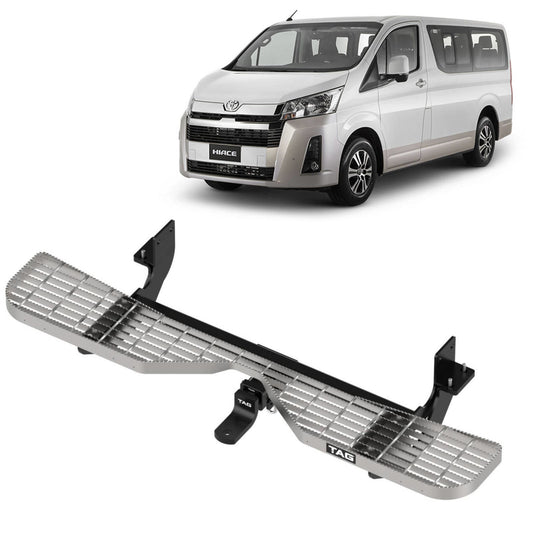 TAG - Toyota Hiace, Commuter (2019 - on) Heavy Duty Towbar, Rear Step & Wiring Harness