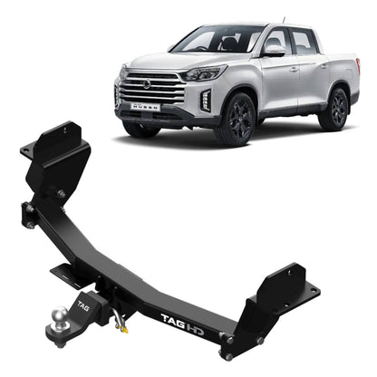 TAG - SsangYong Musso Ute Short Wheel Base (2018 - On) Heavy Duty Towbar