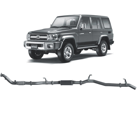 Redback Extreme Duty - Toyota Landcruiser 76 Series (2007 - 2016) Wagon Performance Exhaust