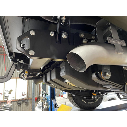 Redback Extreme Duty - Toyota Landcruiser 79 Series Dual Cab Twin 4" Exhaust