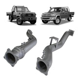 Redback Extreme Duty - Toyota Landcruiser 79 Series (2016 - On) Turbo Back 4" Exhaust Kit