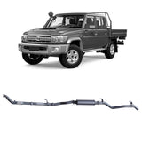 Redback Extreme Duty - Toyota Landcruiser 79 Series Double Cab (2012 - 2016) Performance Exhaust System
