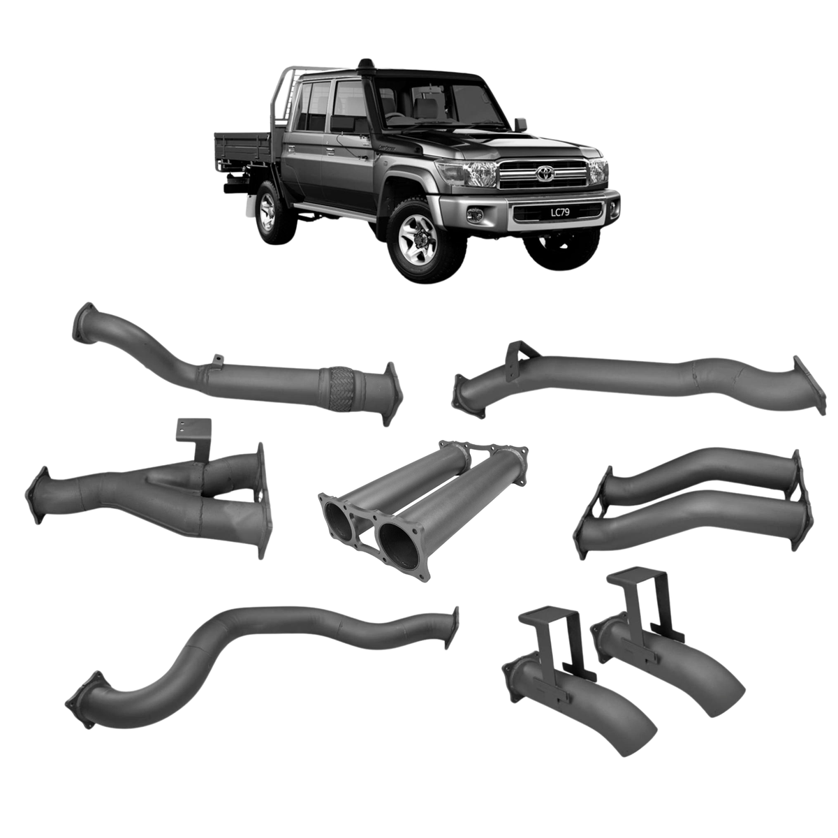 Redback 4x4 Performance System for Toyota Landcruiser 2007-on | 101mm - TLX46640-PO
