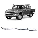 Redback Extreme Duty - Toyota Landcruiser 79 Series Double Cab (2012 - 2016) with Auxiliary Fuel Tank Performance Exhaust System