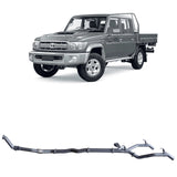 Redback Extreme Duty - Toyota Landcruiser 79 Series (2012 - 2016) Double Cab Twin Exhaust