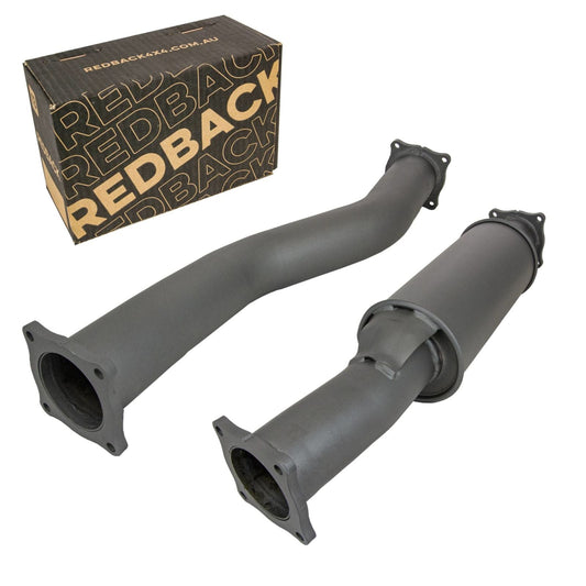 Redback Extreme Duty - Toyota Landcruiser 76 Series (2012 - on) Adaptor Kit for Long Range Saddle Tank with Resonator