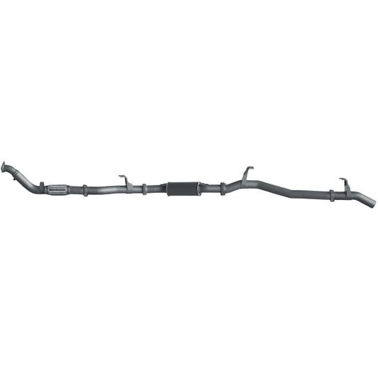 Redback Extreme Duty - Toyota Landcruiser 76 Series Wagon (2007 - 2016) with Auxiliary Fuel Tank Performance Exhaust System