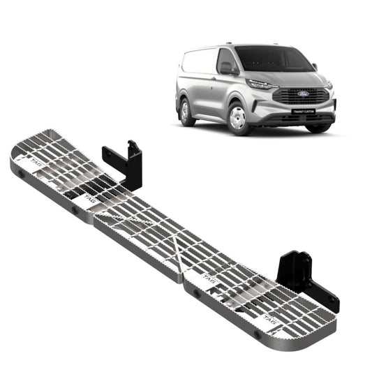 TAG - Ford Transit Custom (2023 - on) Galvanised Rear Step