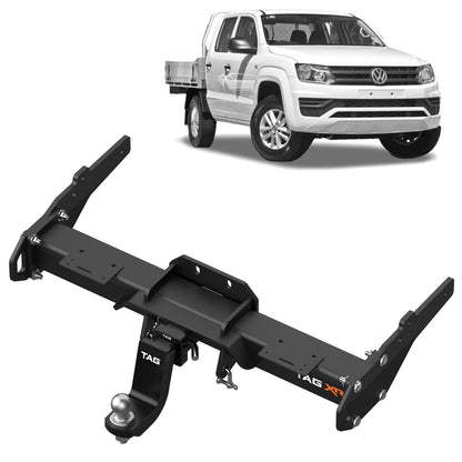 TAG - Volkswagen Amarok 2H Series (2011 - 2022) Cab Chassis Extreme Recovery Towbar & Direct Fit Wiring