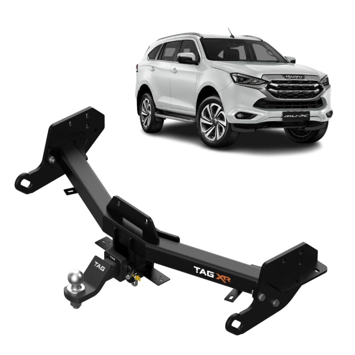 TAG - Isuzu MU-X (2021 - on) Extreme Recovery Towbar & Direct Fit Wiring Kit