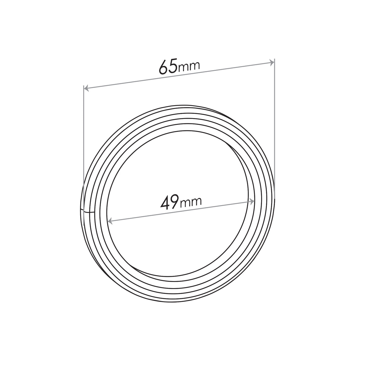 Redback Gasket for TOYOTA 51MM RING GASKET -10 PACK - TYG115-10