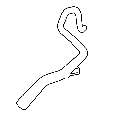 Standard Replacement - Ford Falcon FG 4.0lt Ute Tail Pipe (2/08-12/14) (BT4867) (Berklee)