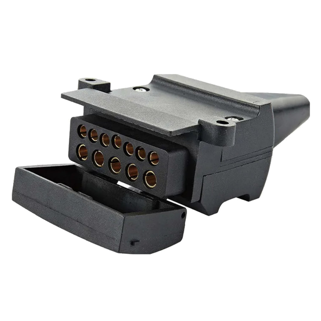 TAG - 12pin Flat Socket with Reed Switch (For Use With Normally Closed Circuits)