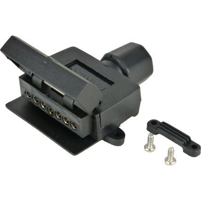 TAG 7 Pin Flat Socket with Reed Switch (Closed Circuits) - UNT032RS