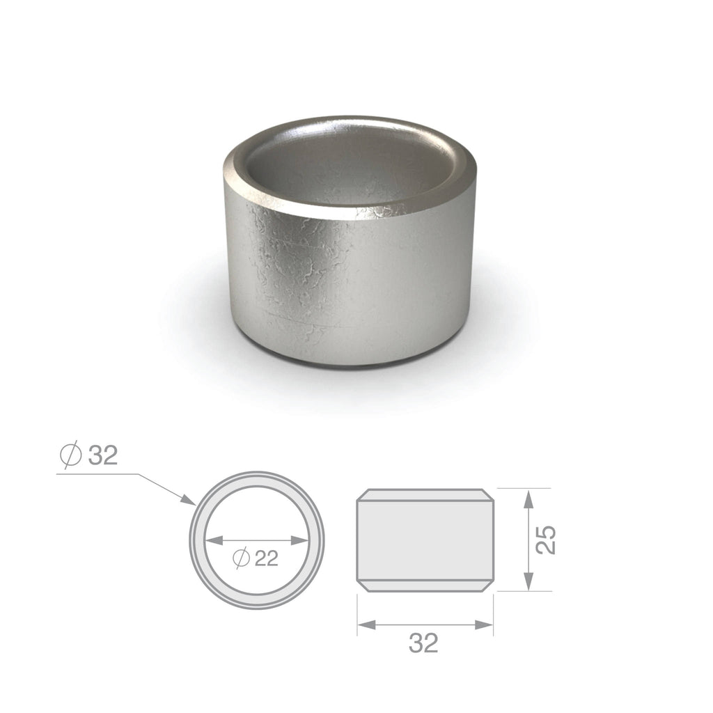 TAG Reducer Bush (32mm to 22mm), view 3
