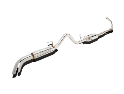 XForce - NISSAN NAVARA D40 STX AUTO (2011-2015), 3″  Stainless Steel Turbo Back System with Hi-flow Metallic Cat