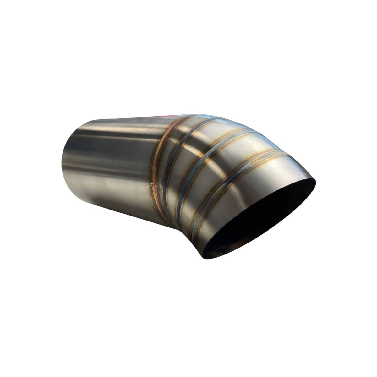 Redback Exhaust 3.5" Pie-Cut Dump Tip – TIG Welded Lobster Style - Z632-LB