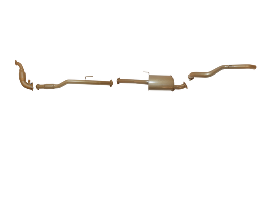 King Brown - Holden Colorado RG 2.8L TD 2012 to September 2016 (without DPF/Air Purifier) - Single 3" with CAT Kit