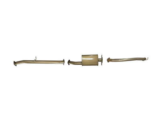 King Brown - Ford Ranger PX 3.2L TD 2016 to 2021 (with DPF/Air Purifier)- Single 3" with Centre Muffler DBF Back Kit