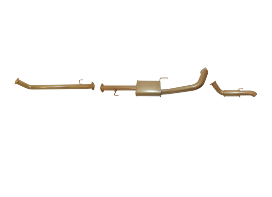 King Brown - Toyota Prado 150 Series 2.8L TD (1GD-FTV) June 2015 to current (Factory DPF/Air Purifier Back) - Single 3" Kit
