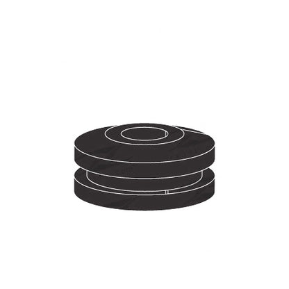 Redback Exhaust Rubber for Jaguar XJS 1973-1992, Jaguar Xjsc 1973-1992, Jaguar XJ 1973-1992 - BLR009