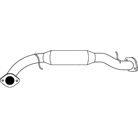 Redback Manifold Catalytic Converter for Ford Ranger 2006-2009 - C3911