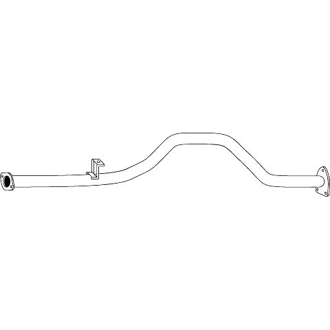 Redback Standard Connecting Exhaust for Toyota Landcruiser HZJ79 4.2L 1HZ 1999-2007 - E1534