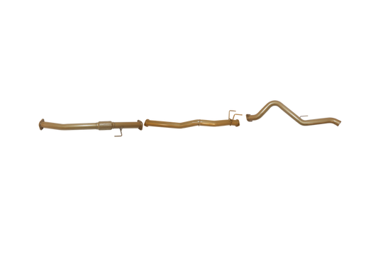 King Brown - Isuzu DMAX 3L TD DPF Back System - Single 3" Kit