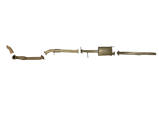 King Brown - Mazda BT 50 3.0L TD 2006 to 2011 - Single 3" with CAT Kit