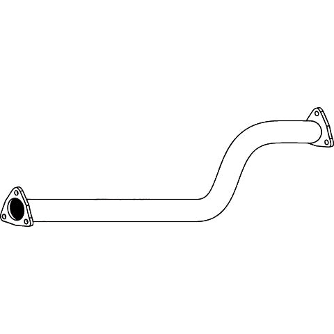 Redback Engine Pipe for Toyota Landcruiser FJ75 4.0L 1984-1993 - E8737