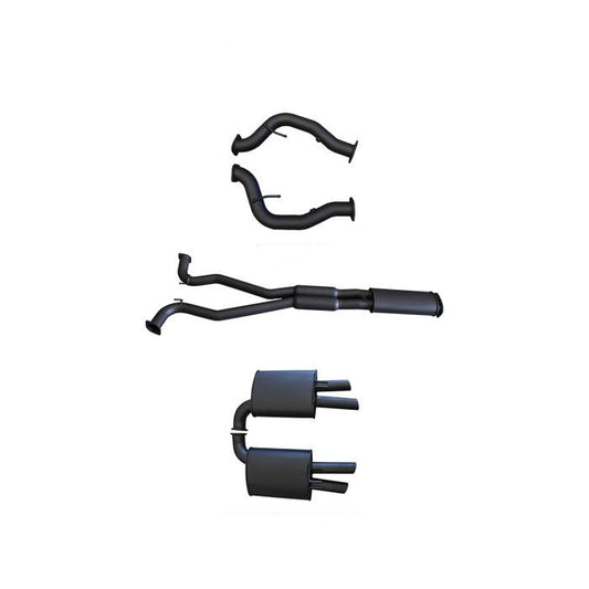 Manta | Twin 3″ Cat Back Exhaust with Muffler/Muffler | HSV VF Gen-F Clubsport, GTS, Senator 6.2L V8 Sedan 2013–2017