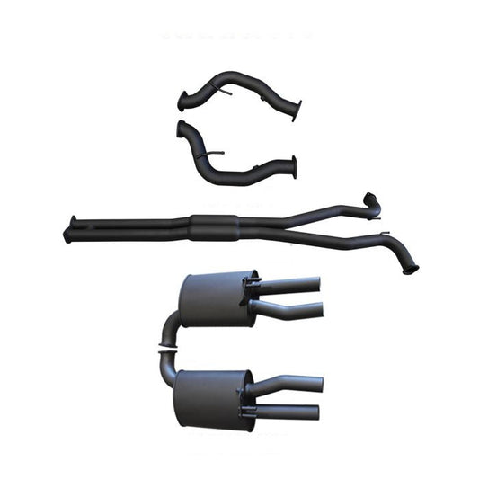 Manta | Twin 3″ Cat Back Exhaust System with Muffler/Muffler | HSV Maloo V8 Ute 2013–2017