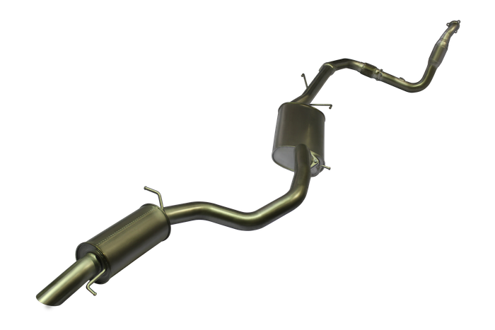 Manta 3″ Aluminised Turbo Back Exhaust with Cat | Mitsubishi Pajero NS NT NW NX 2006+