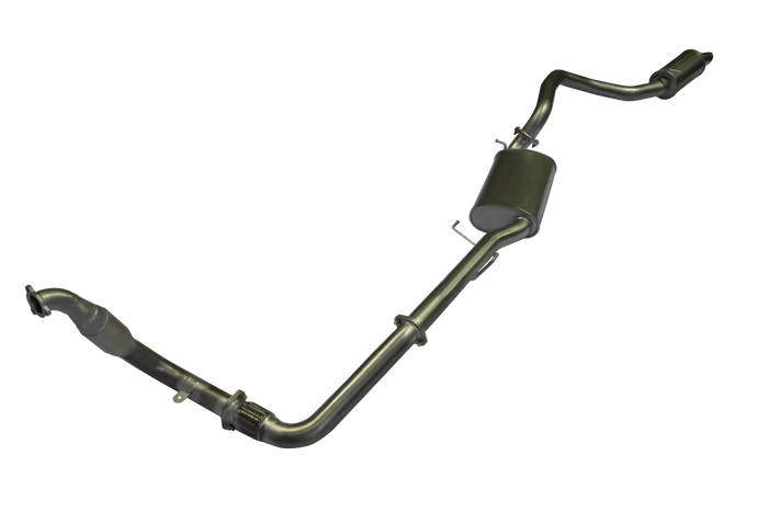 Manta 3″ Aluminised Turbo Back Exhaust with Cat | Mitsubishi Pajero NS NT NW NX 2006+