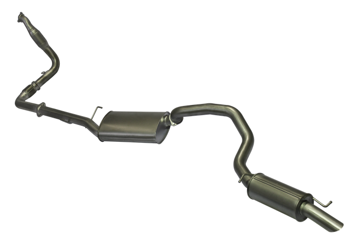 Manta 3″ Aluminised Turbo Back Exhaust with Cat | Mitsubishi Pajero NS NT NW NX 2006+