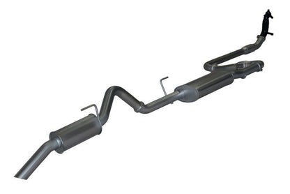 Manta | 3″ Turbo Back Exhaust System With Cat & Rear Muffler | Nissan Navara D40 2.5L Turbo Diesel Thai Build Manual Ute 2007–2015