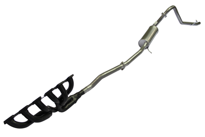Manta 2.5″ Aluminised Full System with Extractors | Nissan Patrol GQ 4.2L TD42 Diesel & TB42 Petrol Coil Cab 1988–1999