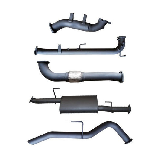 Manta | 3″ DPF & Cat Replacement Exhaust with Rear Tailpipe | Nissan Navara D40 2.5L Turbo Diesel Auto Spain Build Ute 2007–2015