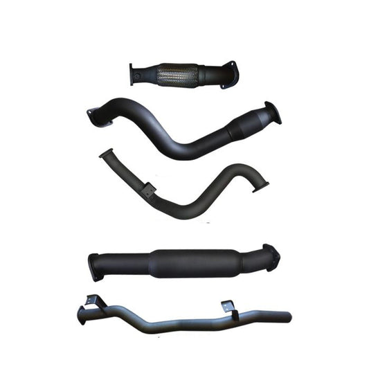 Manta | 3″ Turbo Back Exhaust with Cat & Hotdog | Toyota Landcruiser VDJ79 V8 Single Cab Ute 2007–2016