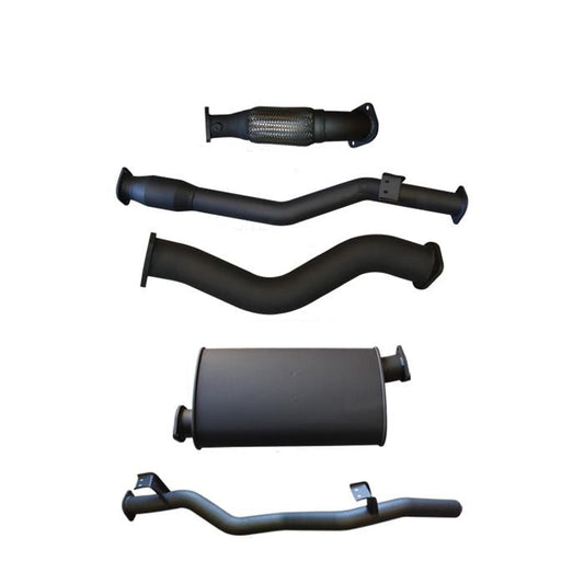 Manta | 3″ Turbo Back Exhaust with Cat & Muffler | Toyota Landcruiser VDJ79 V8 Dual Cab Ute 2012–2016