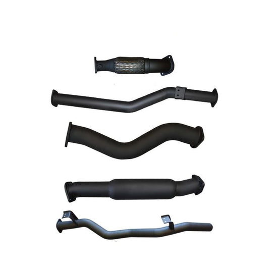 Manta | 3″ Turbo Back Exhaust No Cat With Hotdog | Toyota Landcruiser VDJ79 Dual Cab V8 Ute 2012–2016 (Pre-DPF)