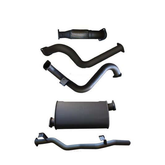 Manta | 3″ Turbo Back Exhaust without Cat with Muffler | Toyota Landcruiser VDJ78 V8 Troop Carrier 2007–2016